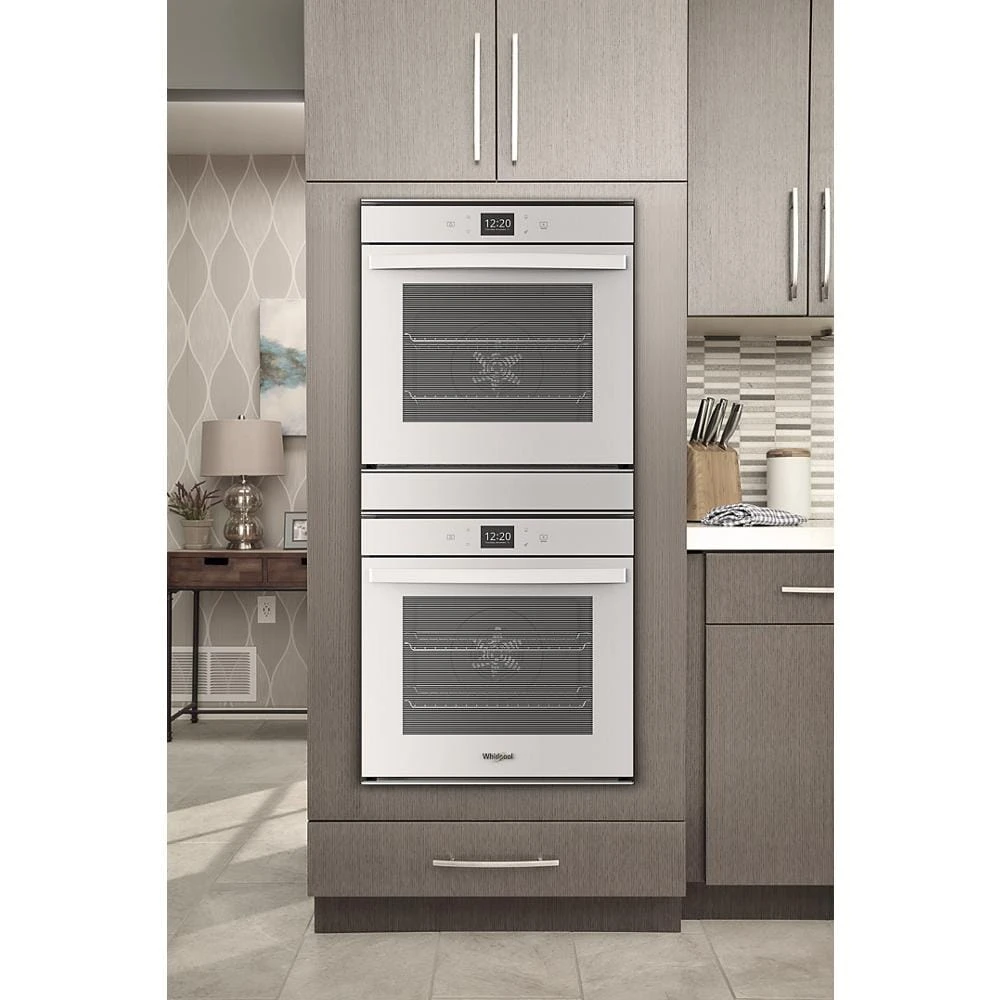 5.8 Cu. Ft. 24 Inch Double Wall Oven with Convection WOD52ES4MW