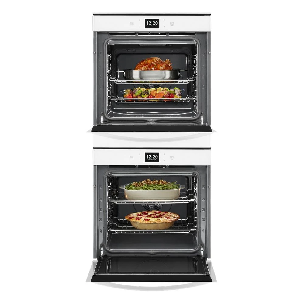 5.8 Cu. Ft. 24 Inch Double Wall Oven with Convection WOD52ES4MW