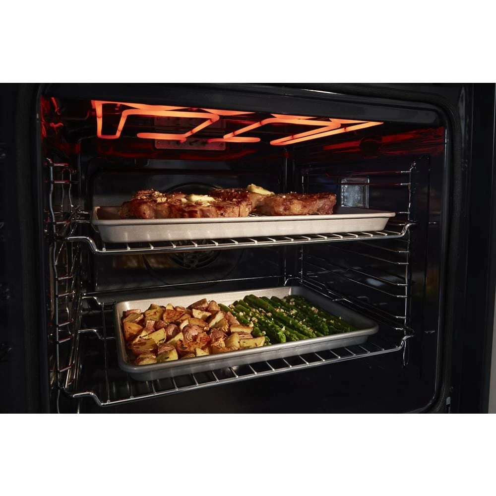 5.8 Cu. Ft. 24 Inch Double Wall Oven with Convection WOD52ES4MZ