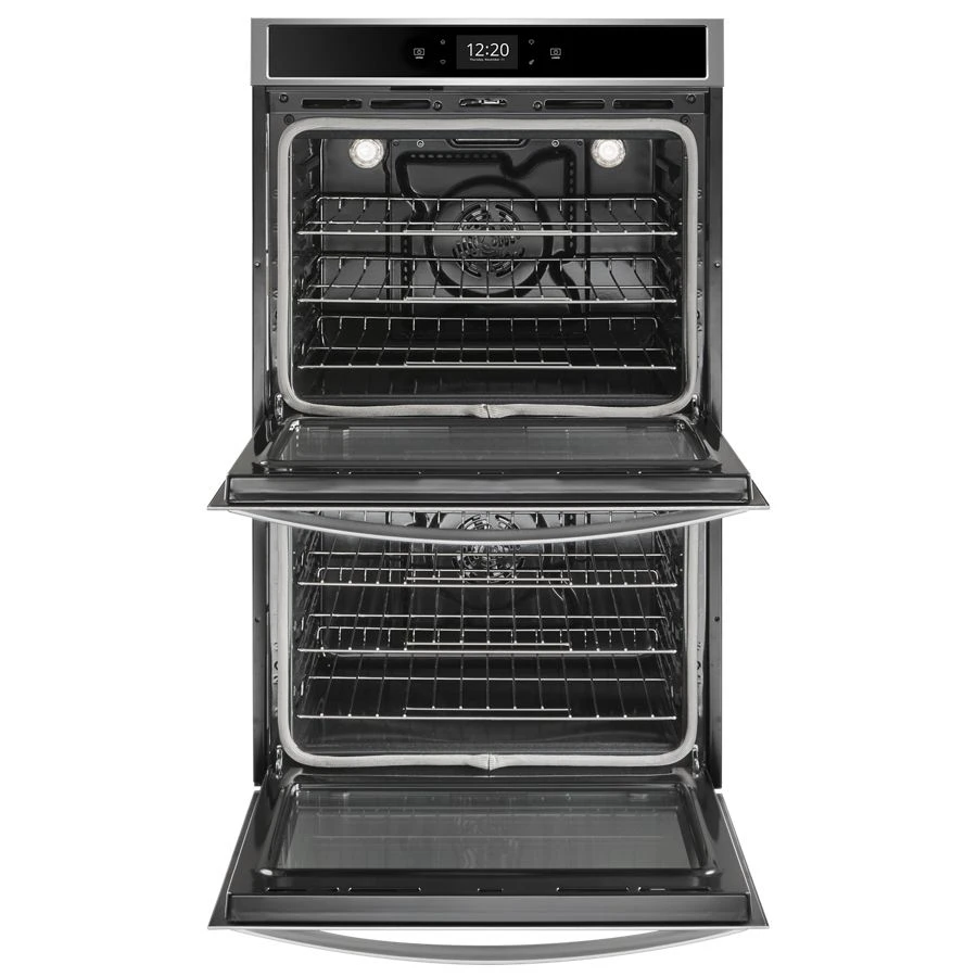 10.0 cu. ft. Smart Double Convection Wall Oven with Air Fry, when Connected WOD77EC0HS