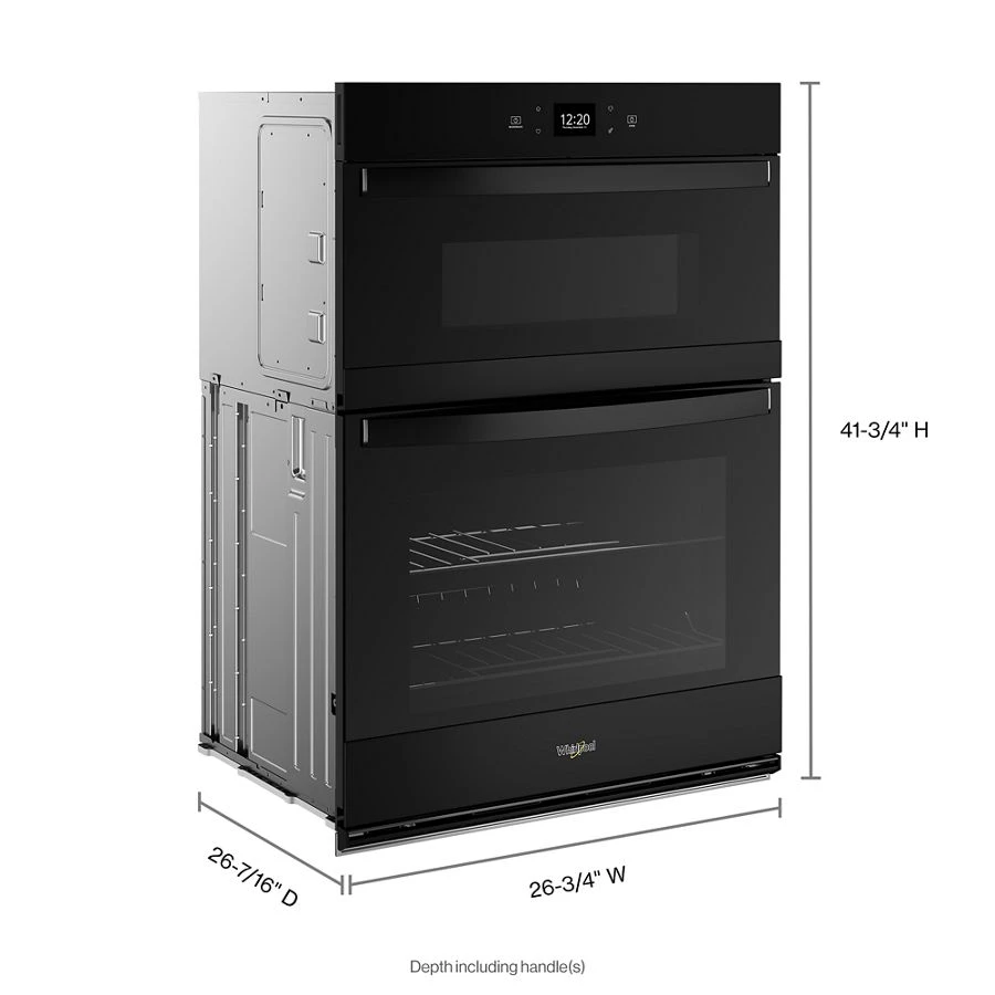 5.7 Cu. Ft. Smart Combo Wall Oven with Air Fry WOEC5027LB