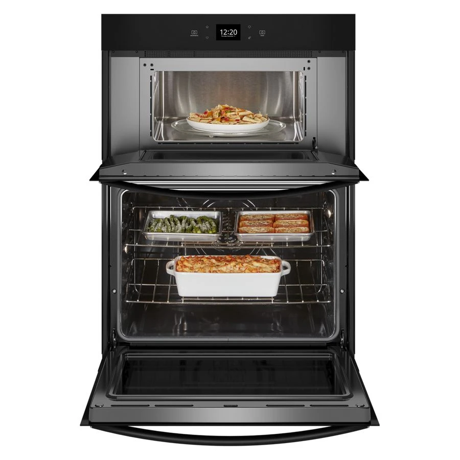 6.4 Total Cu. Ft. Combo Wall Oven with Air Fry When Connected WOEC5030LB