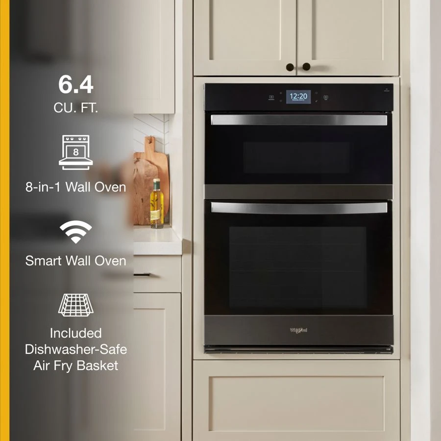 6.4 Cu. Ft. Wall Oven Microwave Combo with Air Fry WOEC7030PV