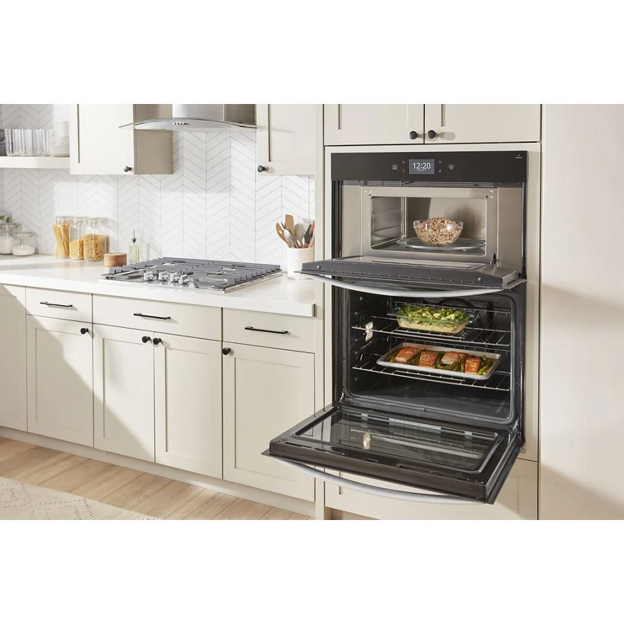 6.4 Cu. Ft. Wall Oven Microwave Combo with Air Fry WOEC7030PV