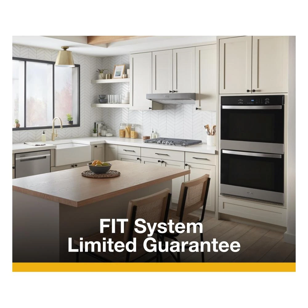 10.0 Total Cu. Ft. Double Self-Cleaning Wall Oven WOED3030LS