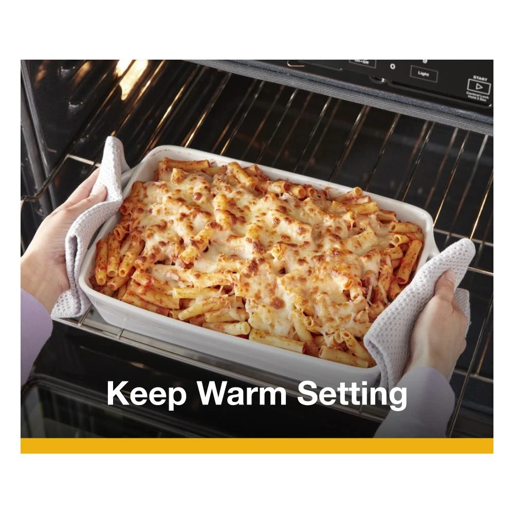 10.0 Total Cu. Ft. Double Self-Cleaning Wall Oven WOED3030LS