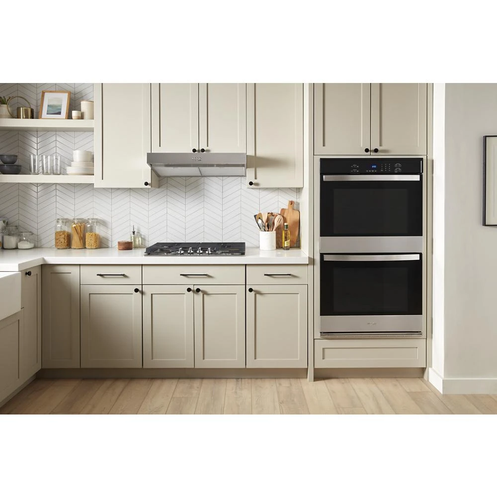 10.0 Total Cu. Ft. Double Self-Cleaning Wall Oven WOED3030LS