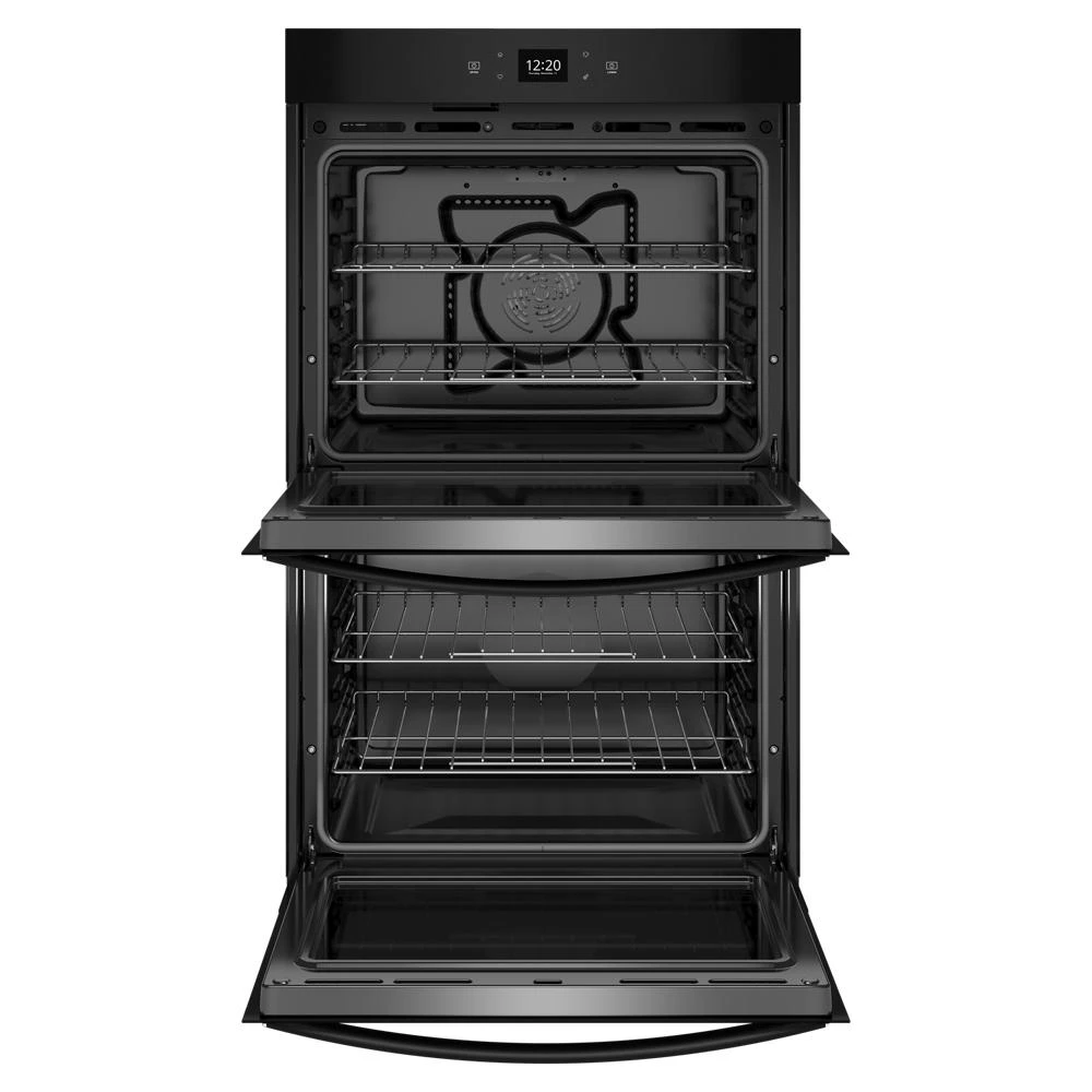8.6 Total Cu. Ft. Double Wall Oven with Air Fry When Connected WOED5027LB