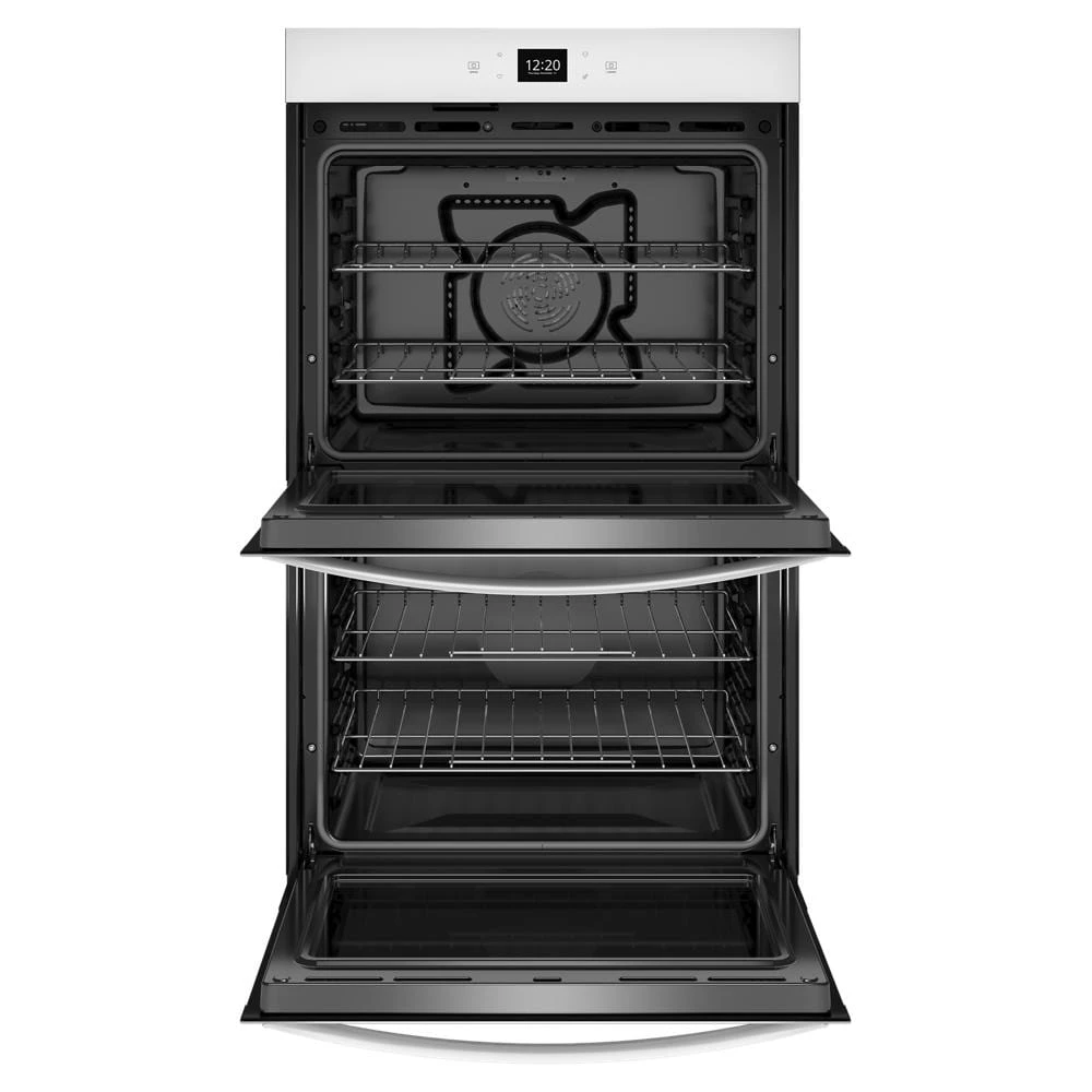 8.6 Total Cu. Ft. Double Wall Oven with Air Fry When Connected WOED5027LW