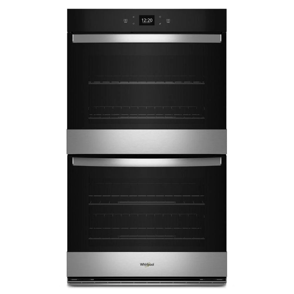 8.6 Total Cu. Ft. Double Wall Oven with Air Fry When Connected WOED5027LZ