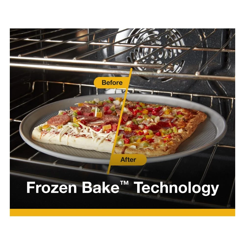 8.6 Total Cu. Ft. Double Wall Oven with Air Fry When Connected WOED5027LZ