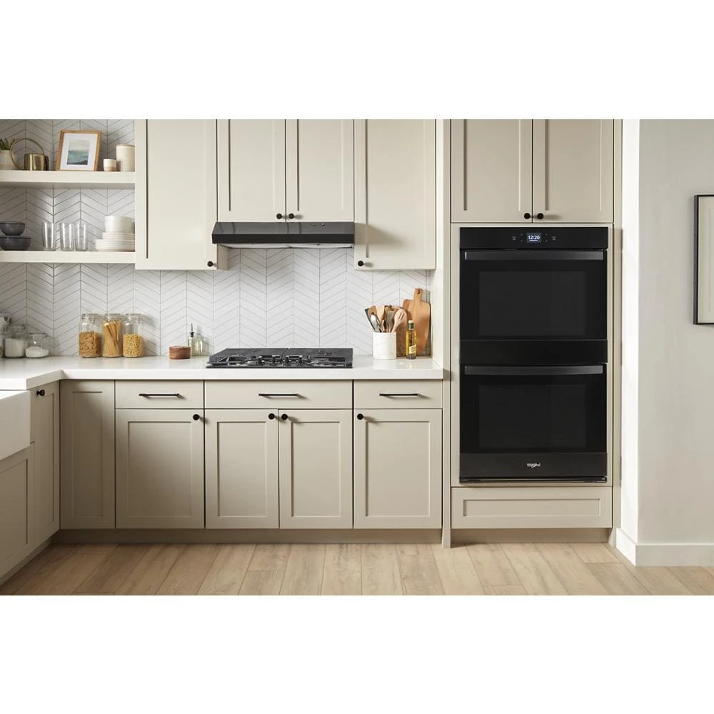 10.0 Total Cu. Ft. Double Wall Oven with Air Fry When Connected WOED5030LB
