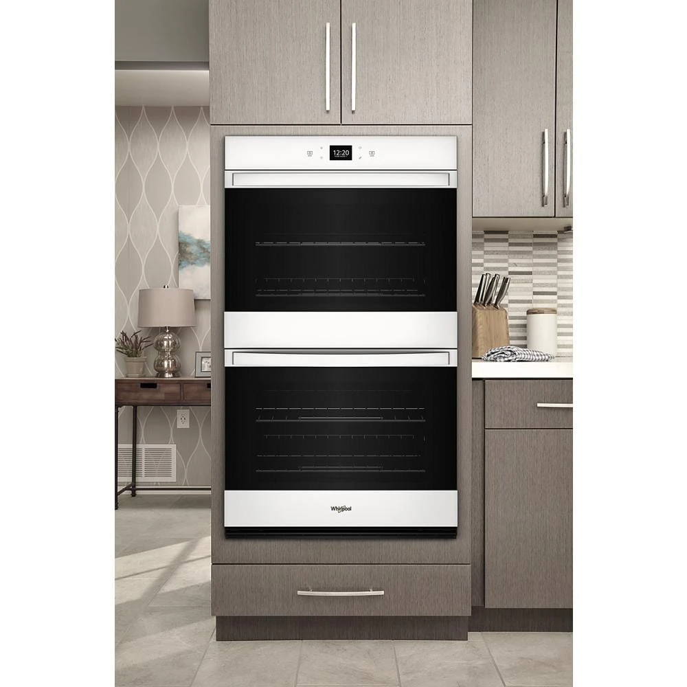 10.0 Total Cu. Ft. Double Wall Oven with Air Fry When Connected WOED5030LW