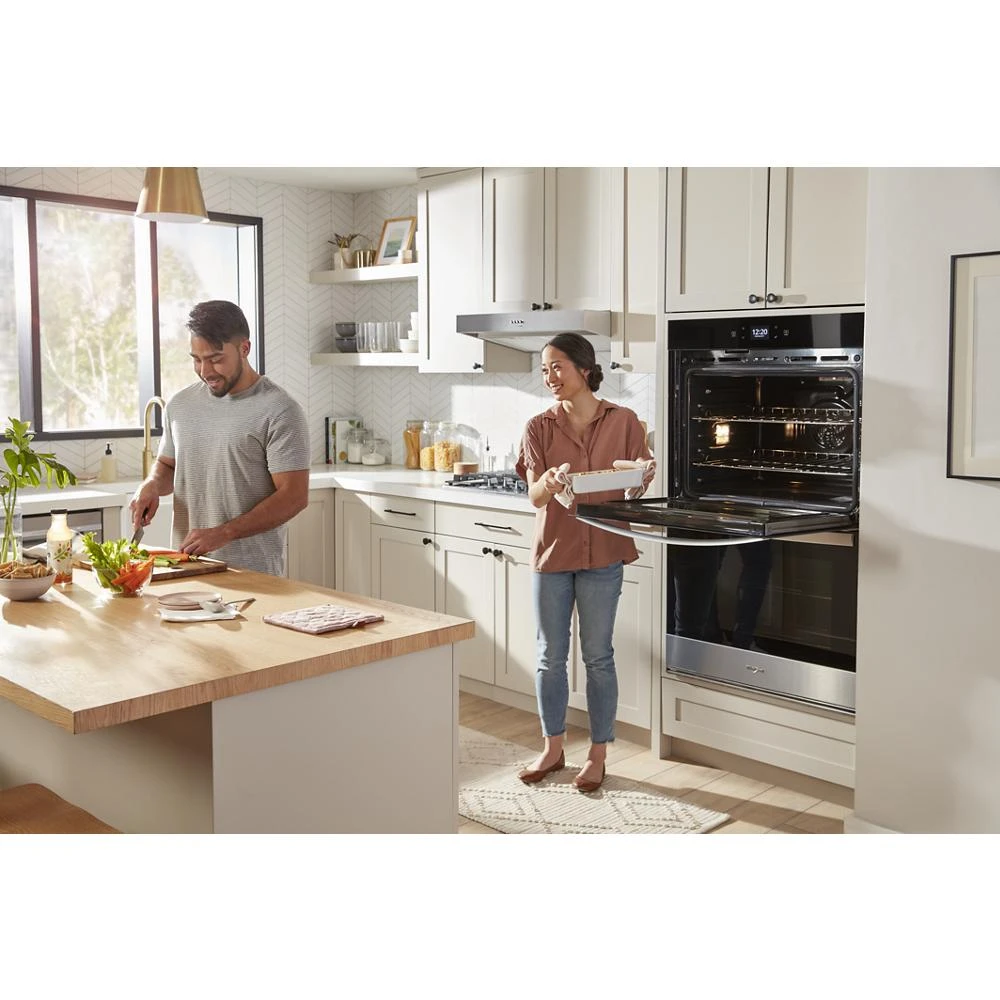 10.0 Total Cu. Ft. Double Wall Oven with Air Fry When Connected WOED5030LZ