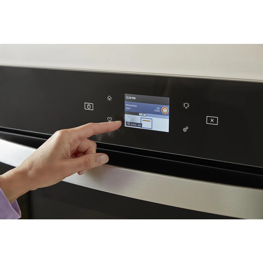 10.0 Total Cu. Ft. Double Wall Oven with Air Fry When Connected WOED5030LZ