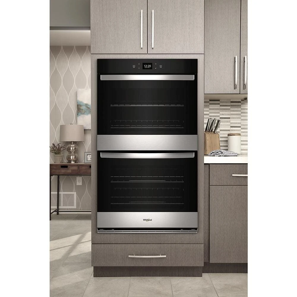 10.0 Total Cu. Ft. Double Wall Oven with Air Fry When Connected WOED5030LZ