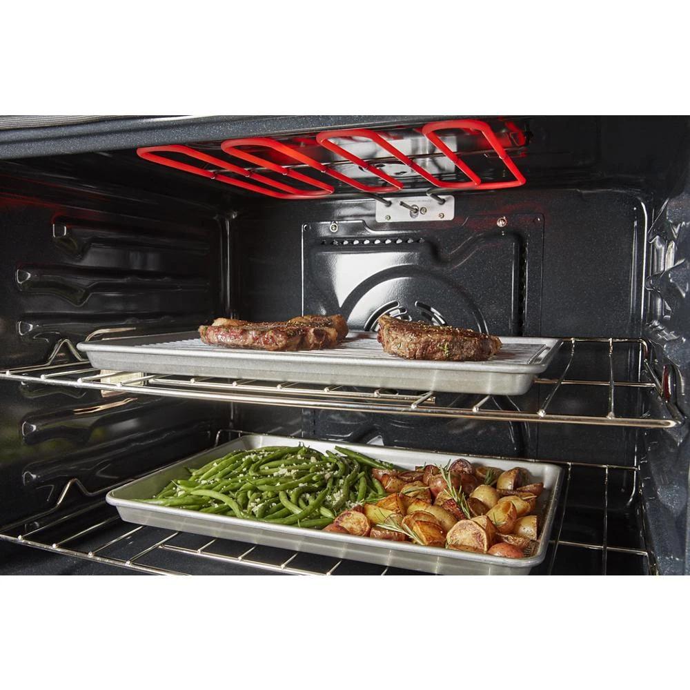 10.0 Total Cu. Ft. Double Wall Oven with Air Fry When Connected WOED5930LZ
