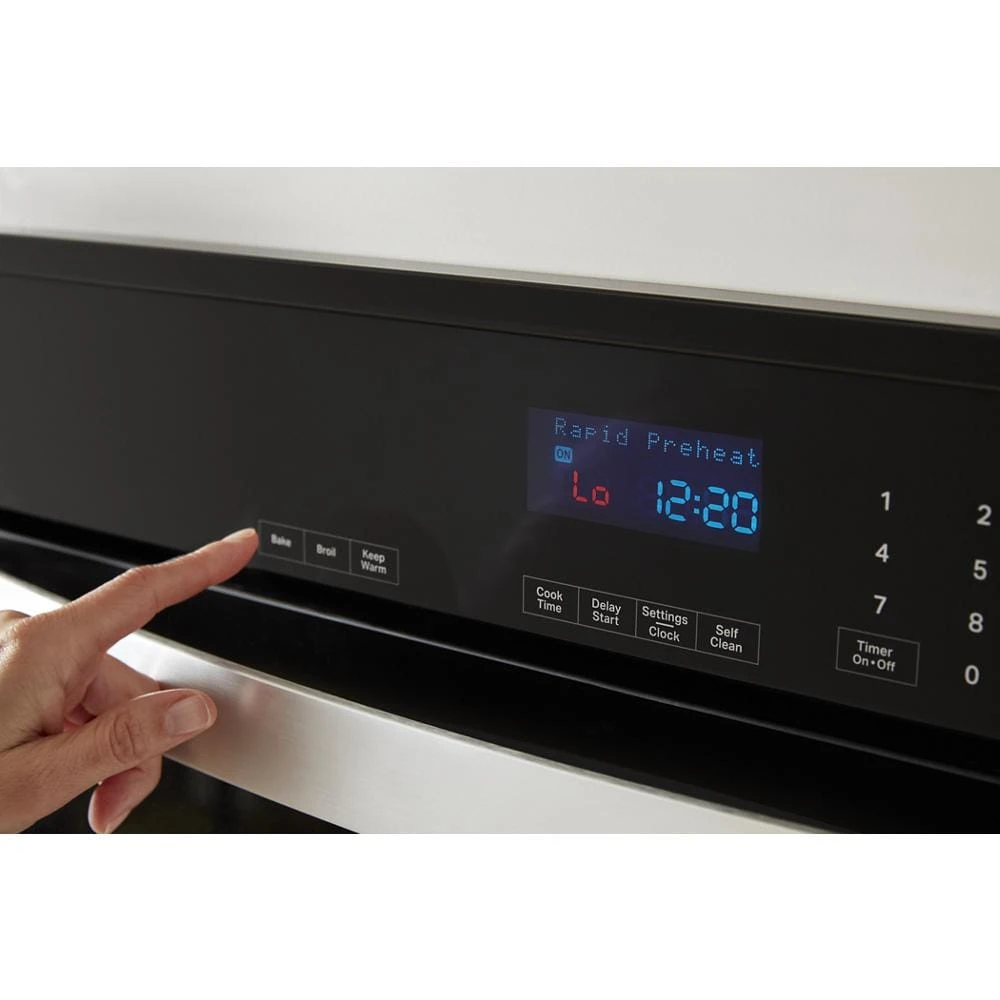 4.3 Cu. Ft. Single Self-Cleaning Wall Oven WOES3027LS