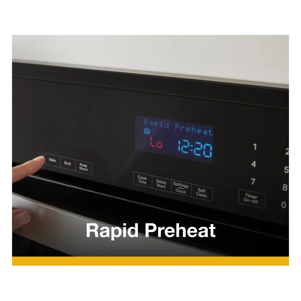 4.3 Cu. Ft. Single Self-Cleaning Wall Oven WOES3027LS