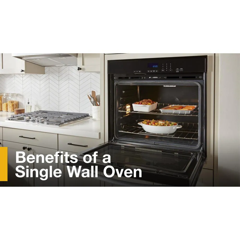 4.3 Cu. Ft. Single Self-Cleaning Wall Oven WOES3027LS