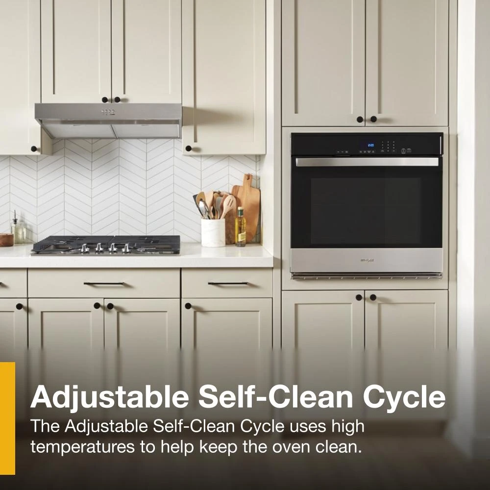 4.3 Cu. Ft. Single Self-Cleaning Wall Oven WOES3027LS