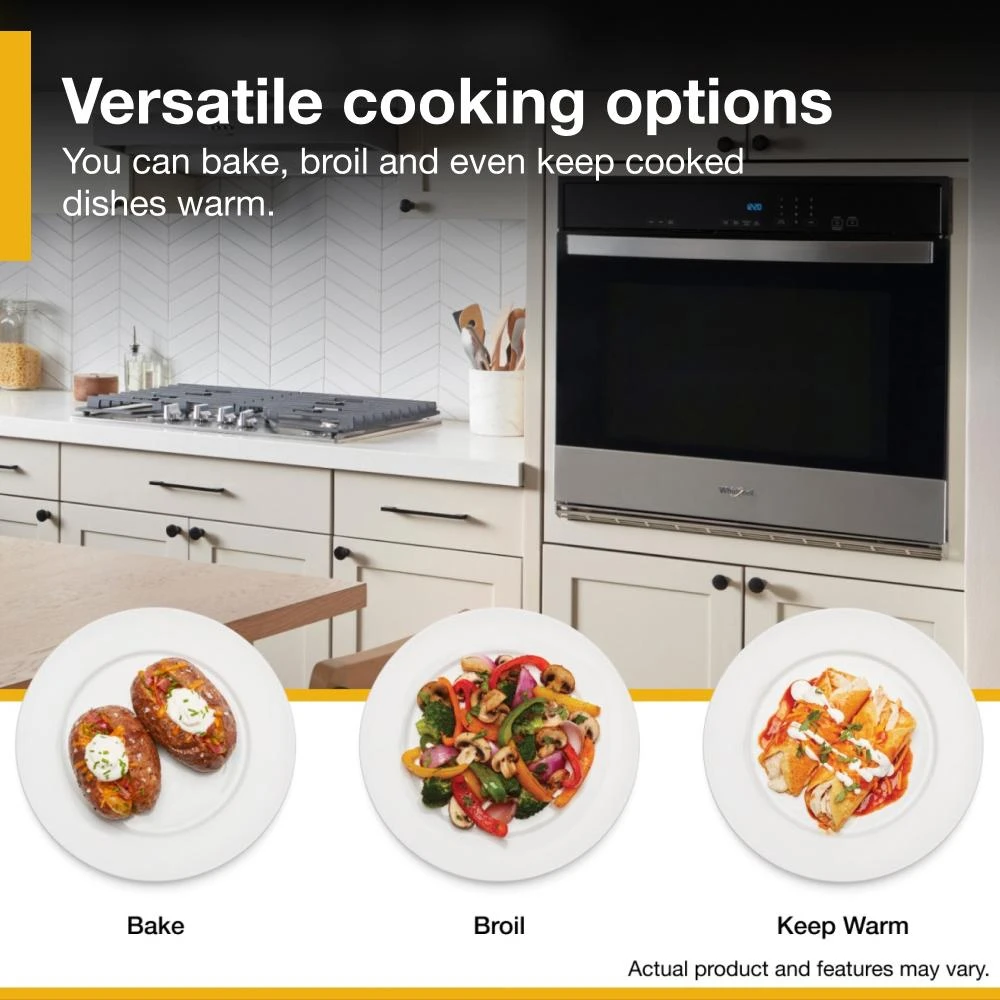 4.3 Cu. Ft. Single Self-Cleaning Wall Oven WOES3027LS