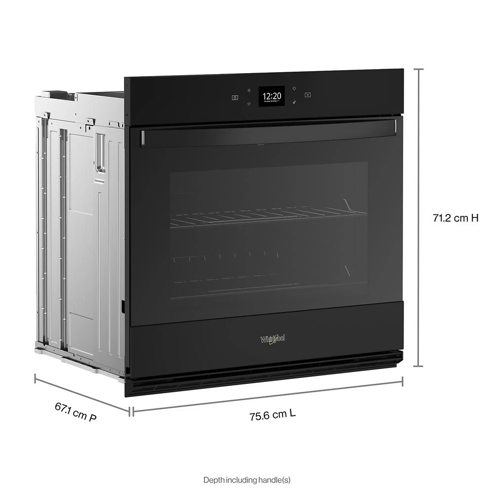30-Inch Single Wall Oven with Air Fry When Connected - 5.0 Cu. Ft. WOES5030LB