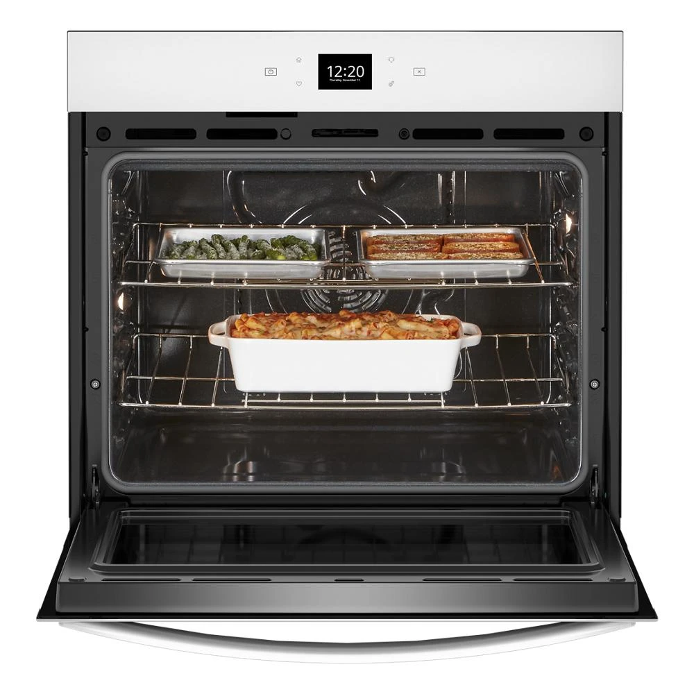 30-Inch Single Wall Oven with Air Fry When Connected - 5.0 Cu. Ft. WOES5030LW