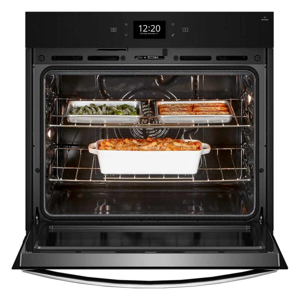 4.3 Cu. Ft. Single Smart Wall Oven with Air Fry WOES7027PZ