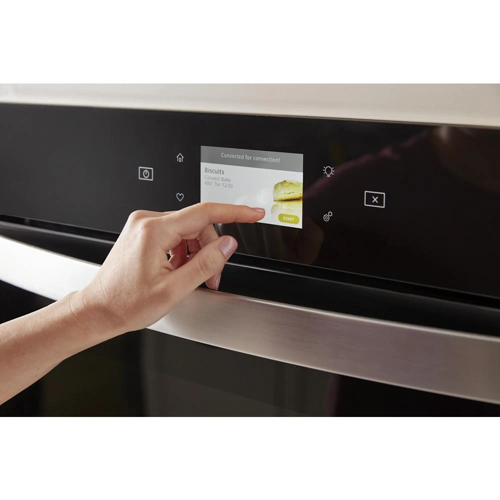 5.0 Cu. Ft. Single Smart Wall Oven with Air Fry WOES7030PZ