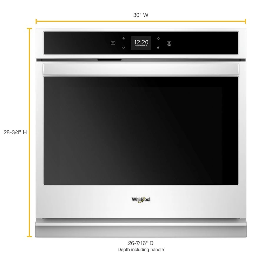 5.0 Cu. Ft. Smart Single Wall Oven With Touchscreen WOS51EC0HW