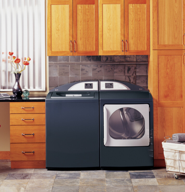 GE Profile Harmony ENERGY STAR 4.0 IEC Cu. Ft. King-size Capacity High Efficiency Washer Dark Platinum WPGT9360EPL Picture 1