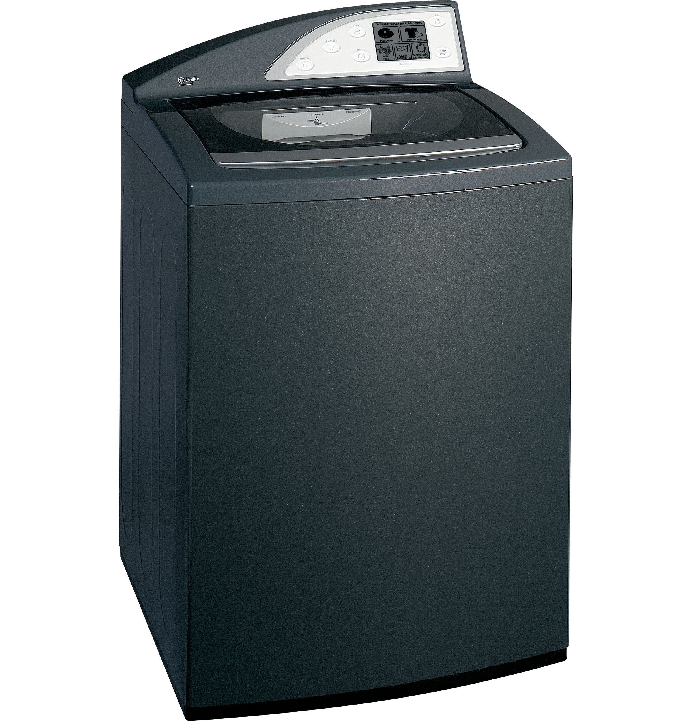 GE Profile Harmony 4.0 IEC Cu. Ft. King-size Capacity High Efficiency Washer Dark Platinum WPGT9360EPL Picture 1