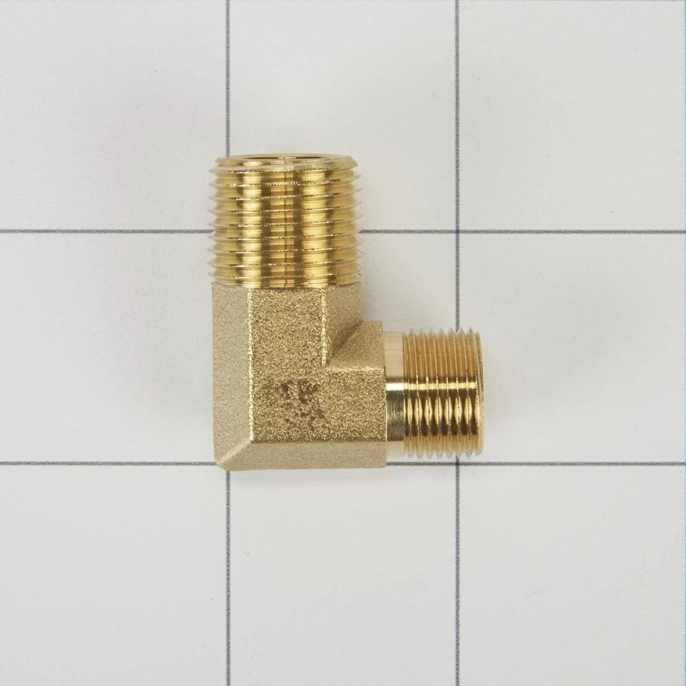 Dishwasher Inlet Valve Fitting 90 degree with 3/8" Connector WPW10278623