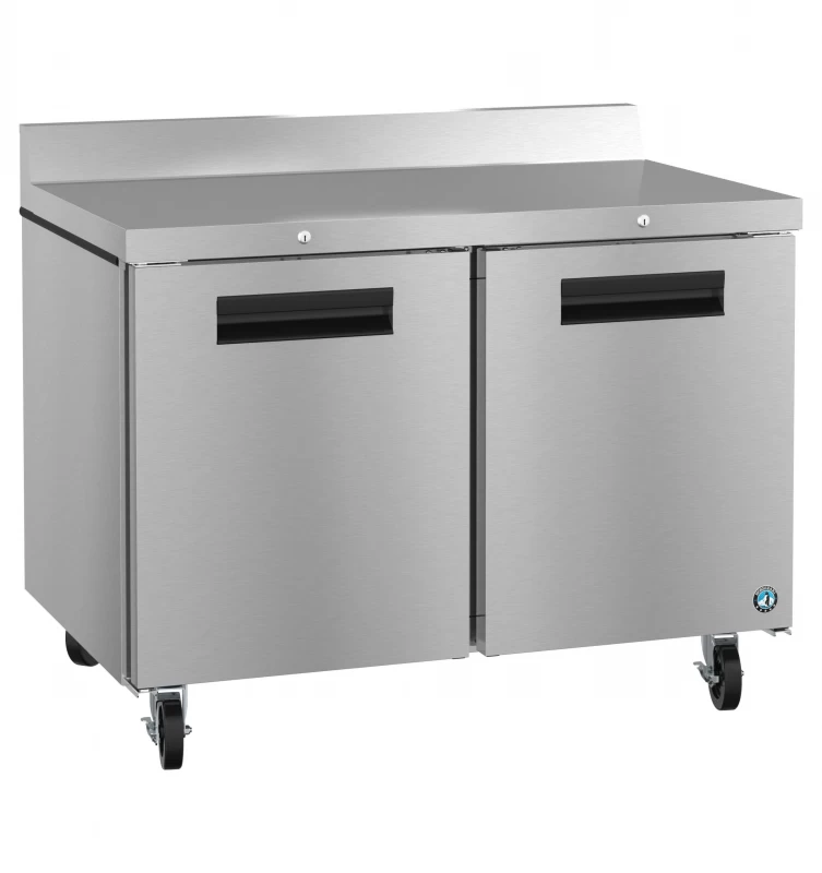 WR48B-01, Refrigerator, Two Section Worktop, Stainless Doors with LockTitle WR48B01