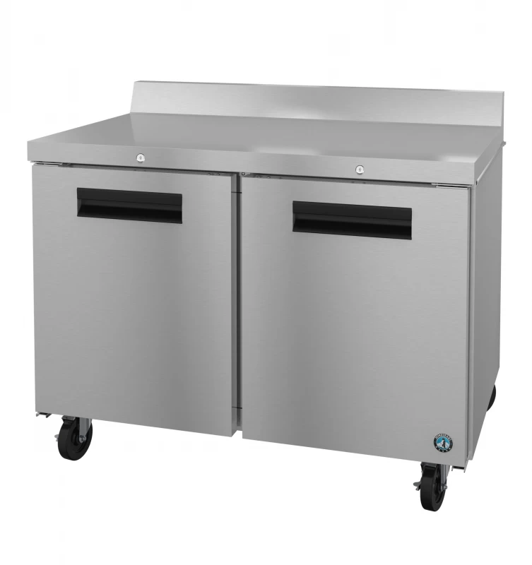 WR48B-01, Refrigerator, Two Section Worktop, Stainless Doors with LockTitle WR48B01