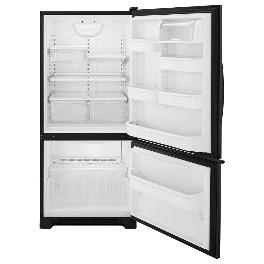 30-inches wide Bottom-Freezer Refrigerator with Accu-Chill™ System - 18.7 cu. ft. WRB119WFBB