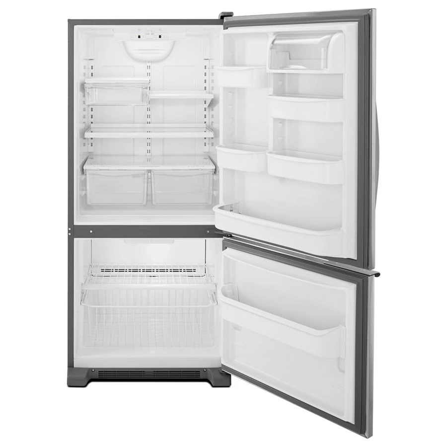 30-inches wide Bottom-Freezer Refrigerator with Accu-Chill™ System - 18.7 cu. ft. WRB119WFBM