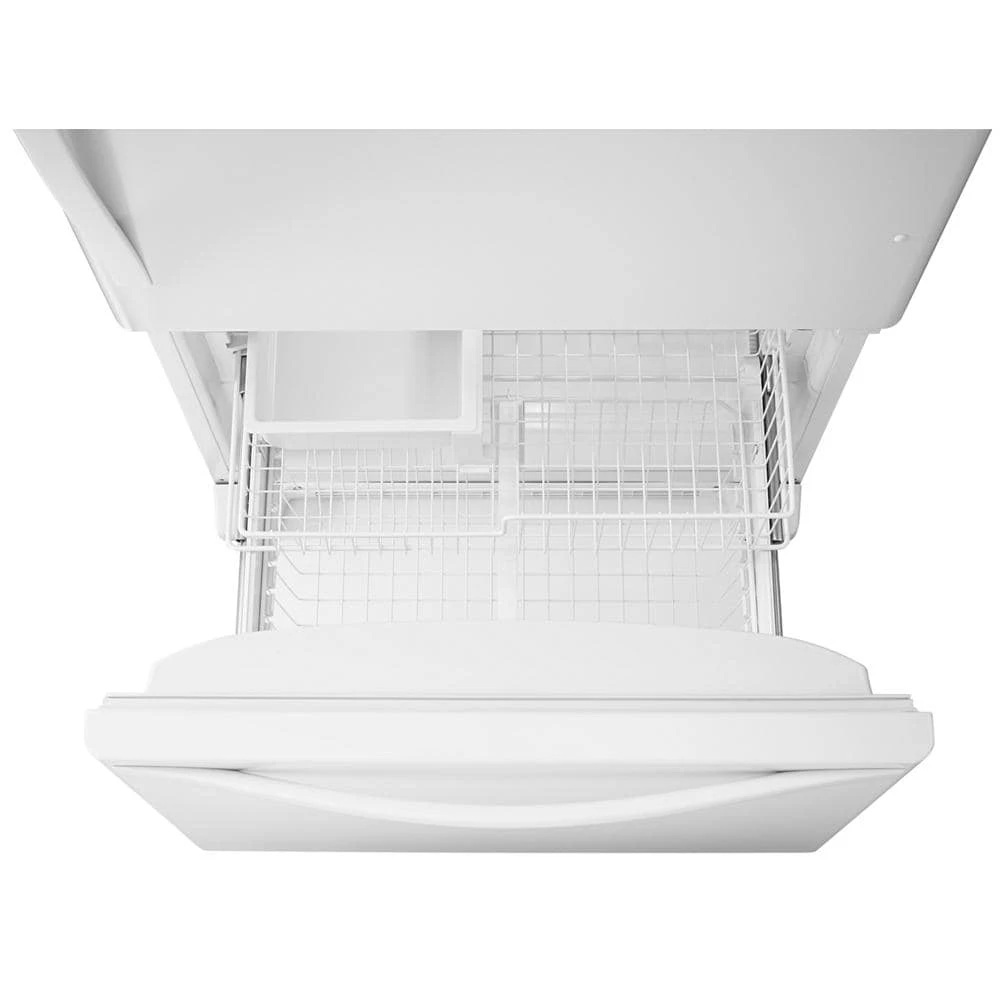 30-inches wide Bottom-Freezer Refrigerator with SpillGuard™ Glass Shelves - 18.7 cu. ft. WRB329DMBW