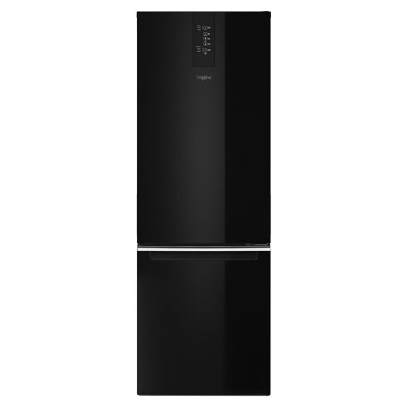 Whirlpool 24-inch Wide Garage-Ready Bottom-Freezer Refrigerator - 12.9 cu. ft. Black WRB533CZJB Picture 1