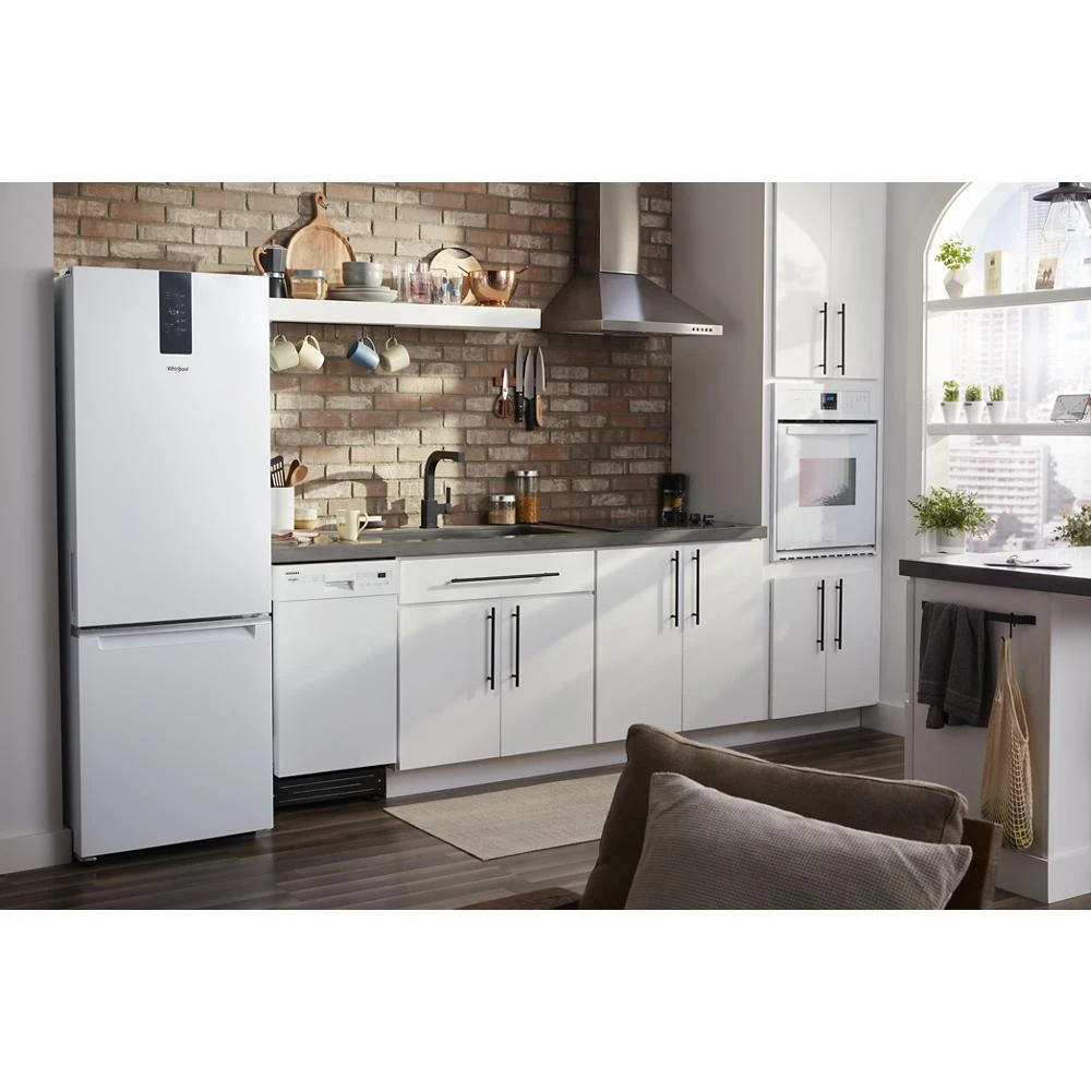 24-inch Wide Garage-Ready Bottom-Freezer Refrigerator - 12.9 cu. ft. WRB533CZJW