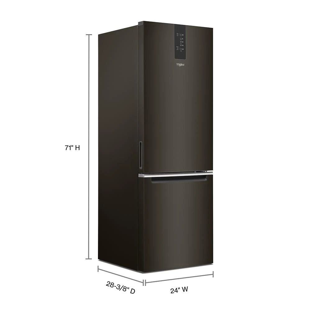 24-inch Wide Garage- Ready Bottom-Freezer Refrigerator - 12.9 cu. ft. WRB543CMJV