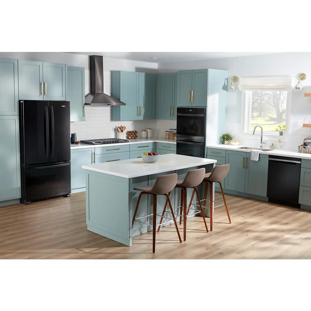 36-inch Wide French Door Refrigerator with Water Dispenser - 25 cu. ft. WRF535SWHB