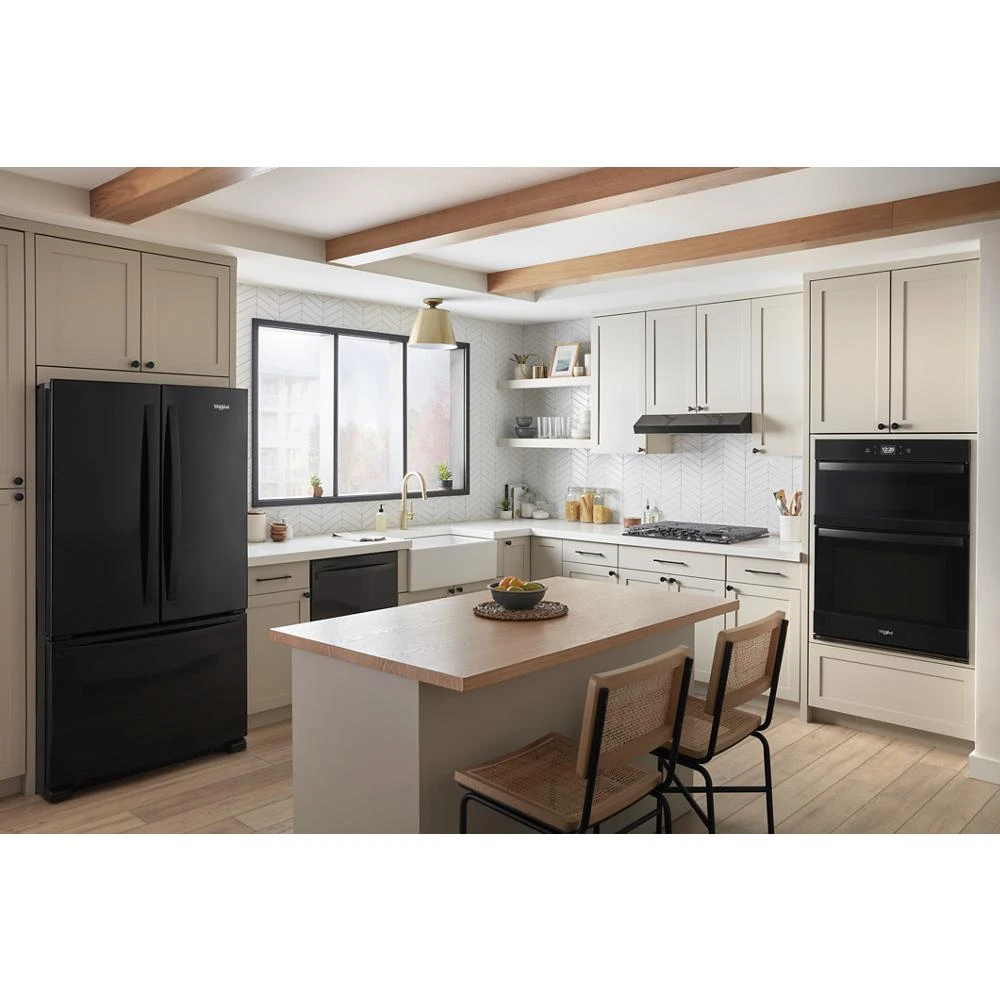 36-inch Wide French Door Refrigerator with Water Dispenser - 25 cu. ft. WRF535SWHB