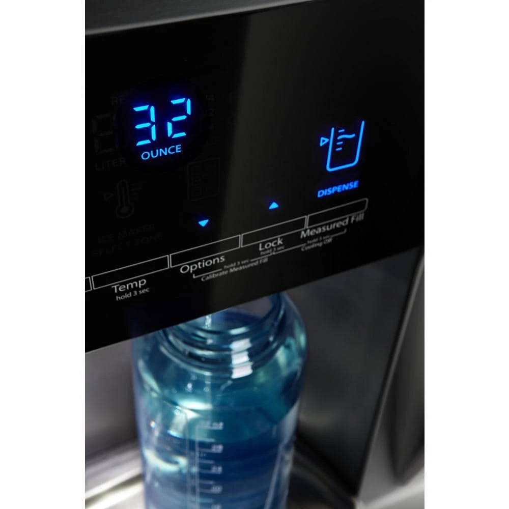 36-inch Wide French Door Refrigerator with Water Dispenser - 25 cu. ft. WRF535SWHB
