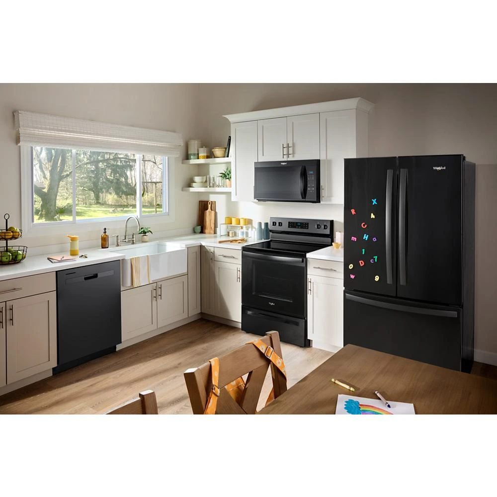 36-inch Wide French Door Refrigerator with Water Dispenser - 25 cu. ft. WRF535SWHB