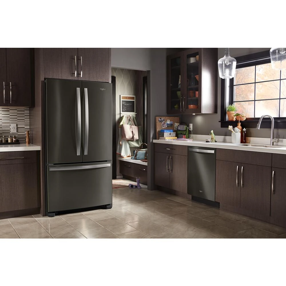 36-inch Wide French Door Refrigerator with Water Dispenser - 25 cu. ft. WRF535SWHV