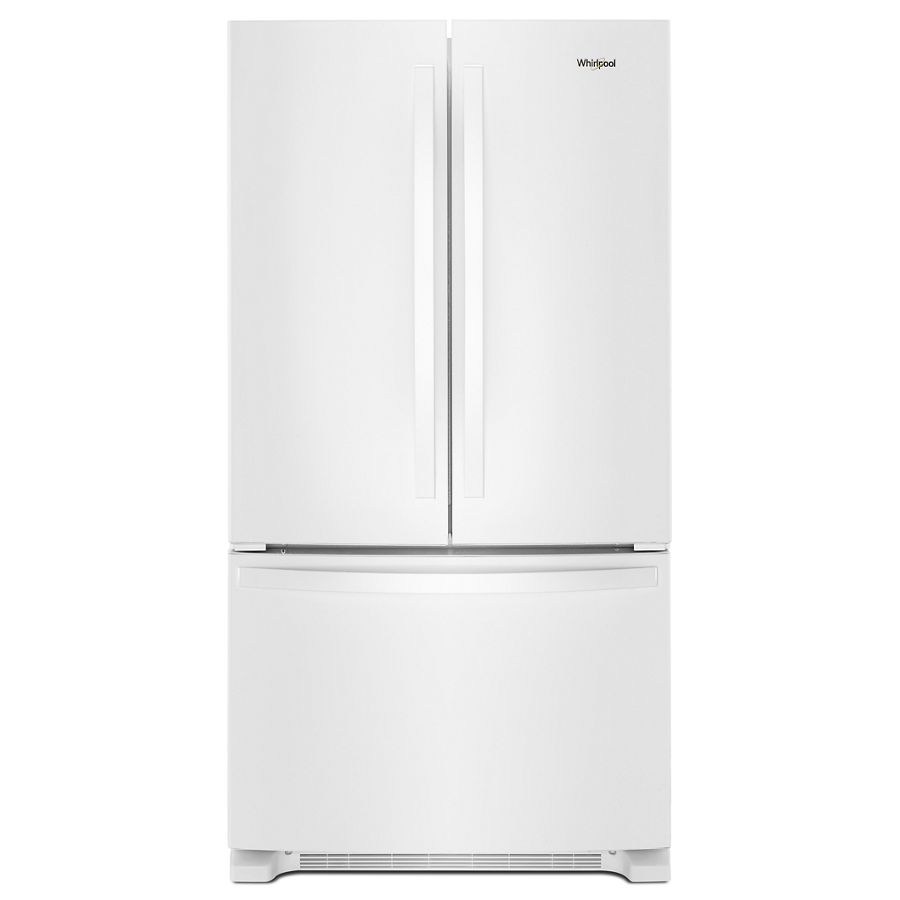 Whirlpool 36-inch Wide Counter Depth French Door Refrigerator - 20 cu. ft. White WRF540CWHW Picture 1