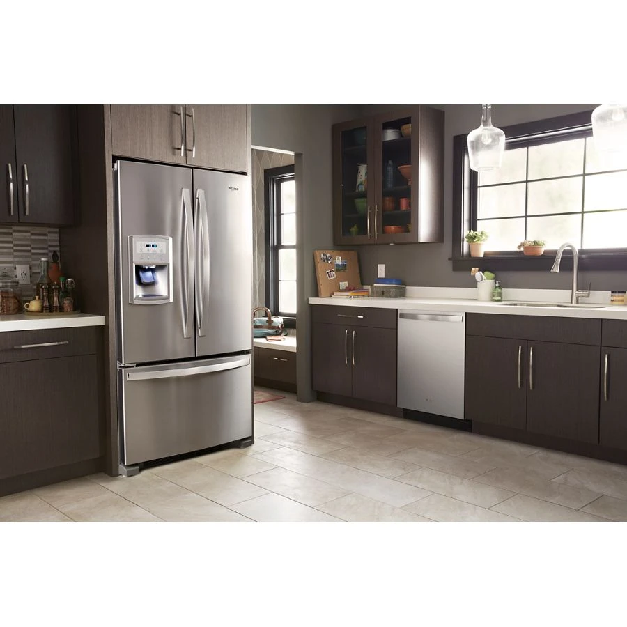 36-inch Wide Counter Depth French Door Refrigerator - 20 cu. ft. WRF550CDHZ