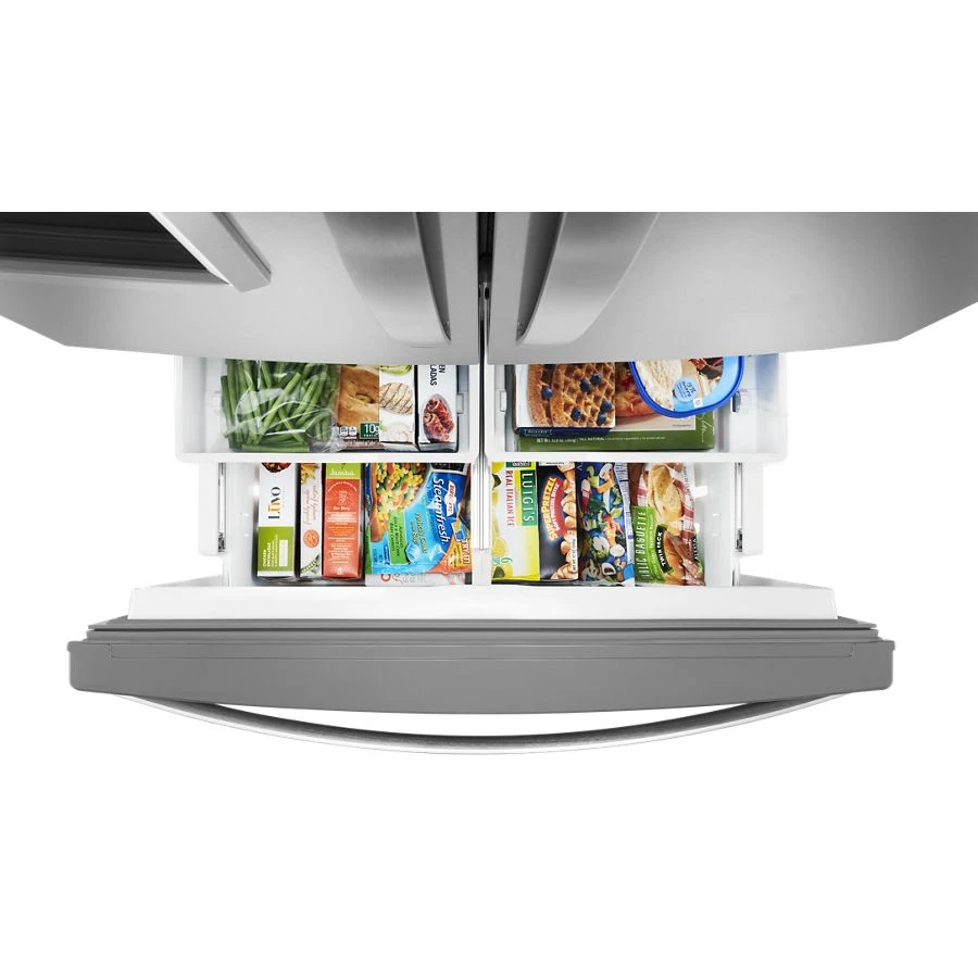 36-inch Wide Counter Depth French Door Refrigerator - 20 cu. ft. WRF550CDHZ